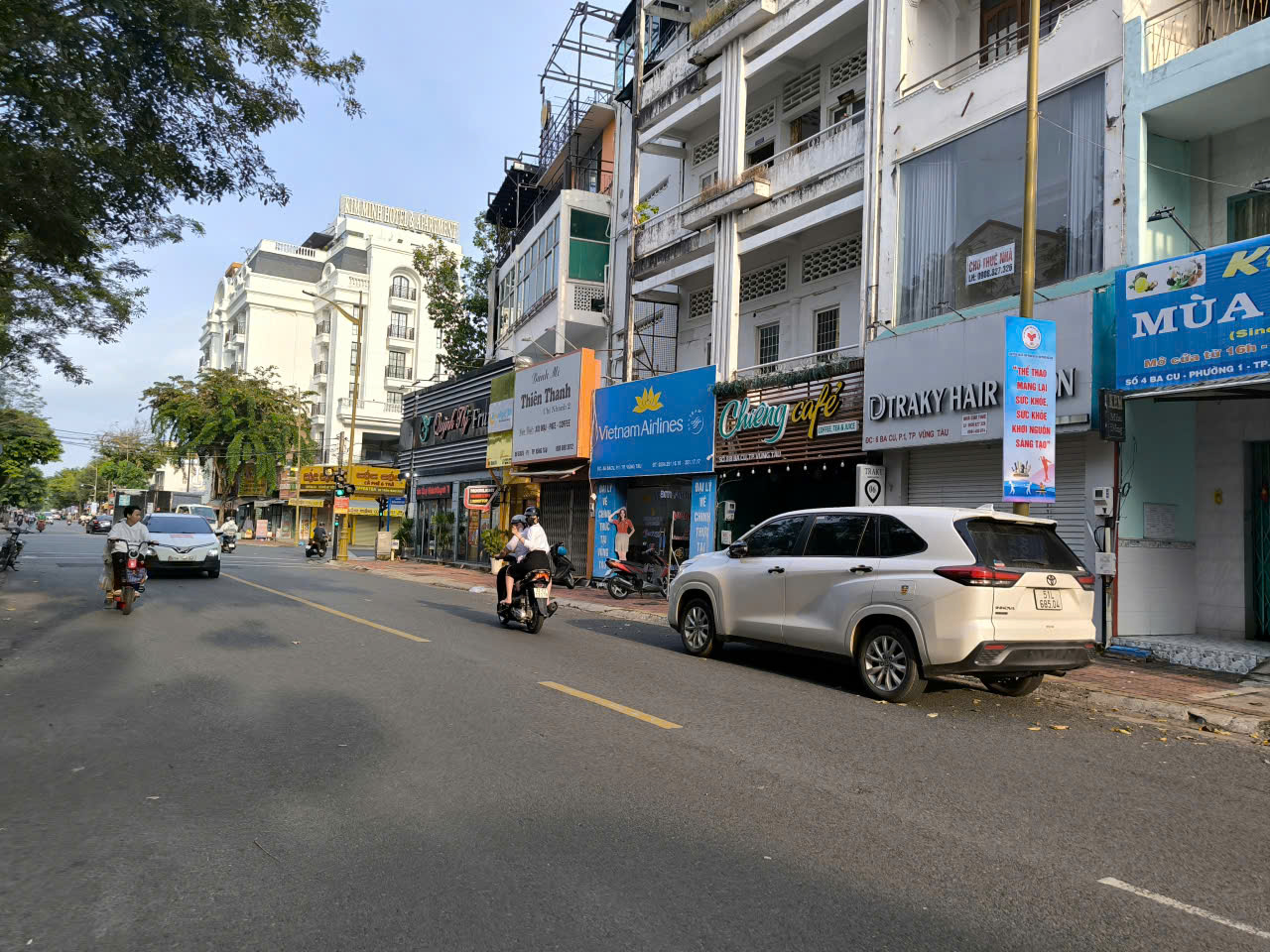 CHO THUÊ MẶT BẰNG 2 MẶT TIỀN BA CU VÀ TRƯNG NHỊ, VŨNG TÀU, PHÙ HỢP KINH DOANH SHOP. CỬA HÀNG, VĂN PHÒNG NGAY VỊ TRÍ SẦM UẤT