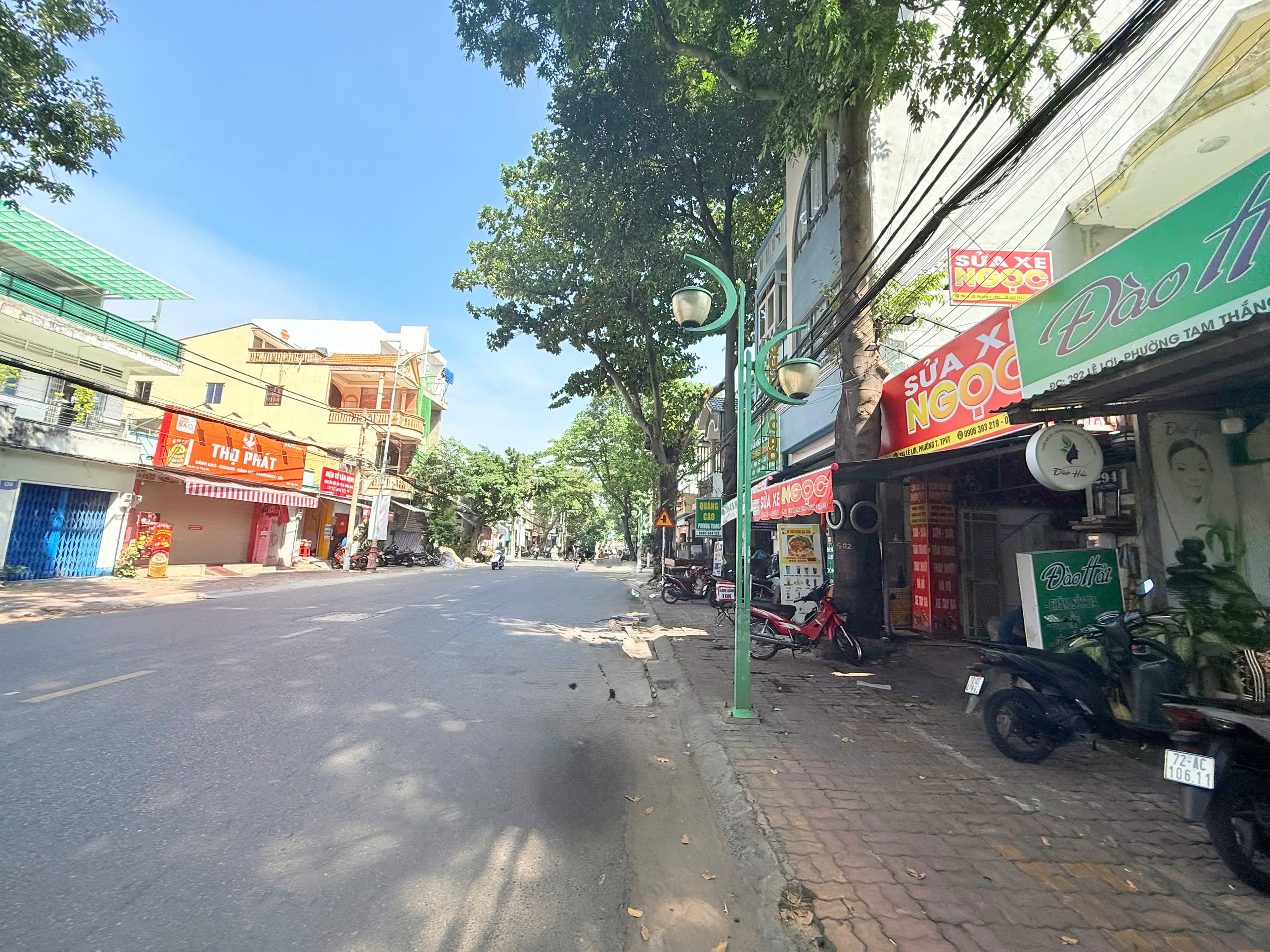 CHO THUÊ MẶT BẰNG NHÀ LÊ LỢI, GÓC 2 MẶT TIỀN, VŨNG TÀU, NGAY KHU VỰC SẦM UẤT, PHÙ HỢP KINH DOANH ĐA NGHÀNH