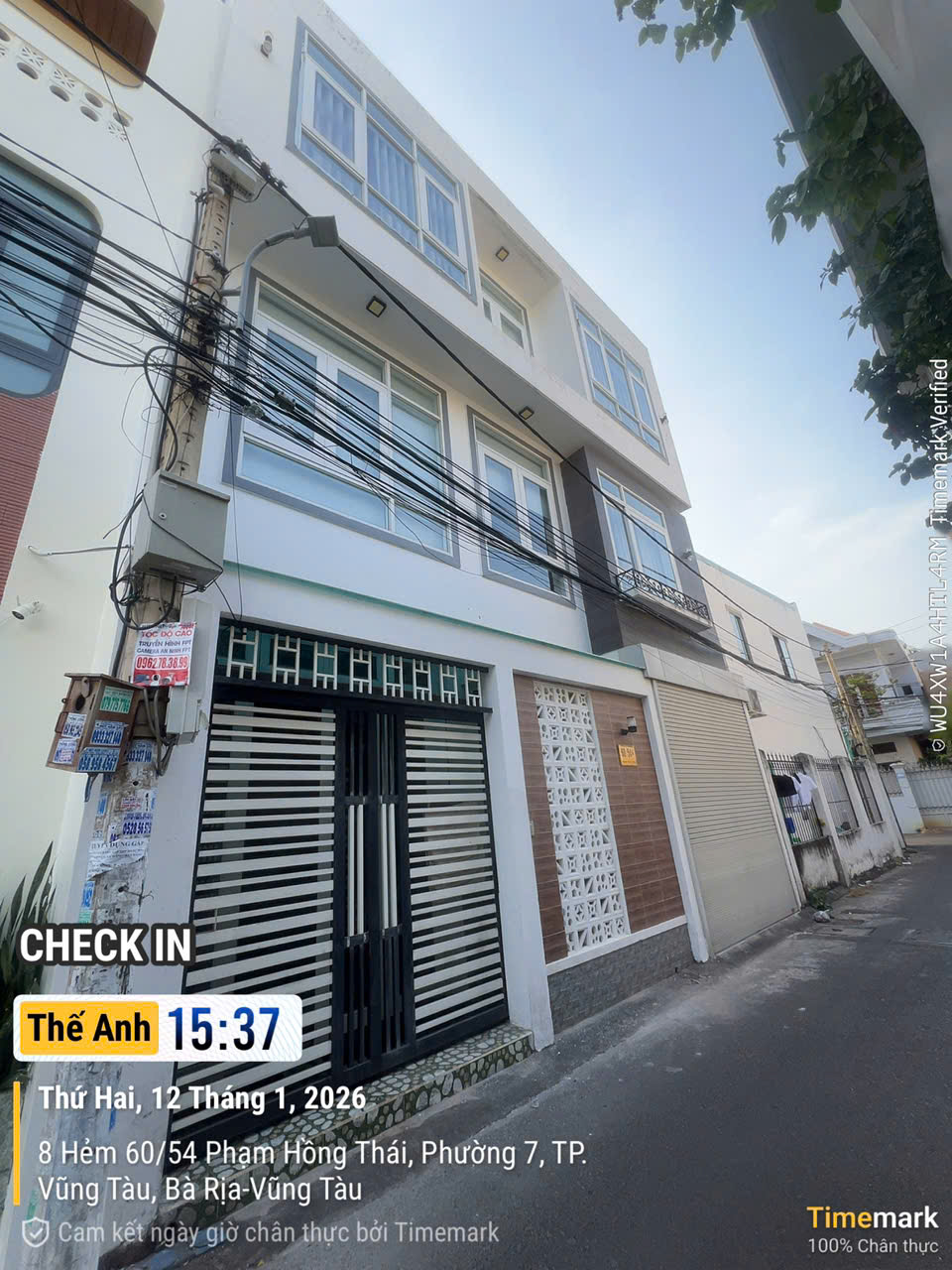 BÁN NHÀ ĐƯỜNG PHẠM HỒNG THÁI, VŨNG TÀU, DIỆN TÍCH 46M2 VỊ TRÍ ĐẮC ĐỊA, HẺM Ô TÔ RA VÀO THOẢI MÁI, HƯỚNG ĐÔNG BẮC