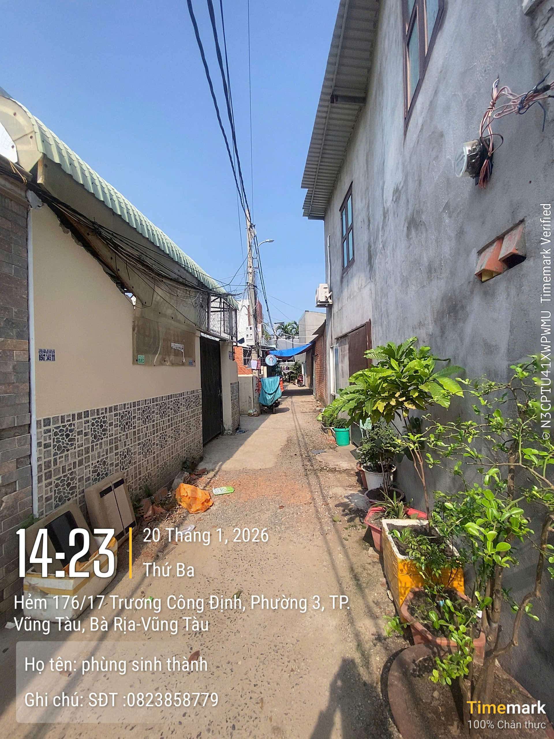 BÁN NHÀ CẤP 4 TRƯƠNG CÔNG ĐỊNH, VŨNG TÀU, DIỆN TÍCH 112M2 VỊ TRÍ HƯỚNG ĐÔNG NAM, KHU VỰC SẦM UẤT NGAY TRUNG TÂM, SẴN DÒNG TIỀN CHO THUÊ