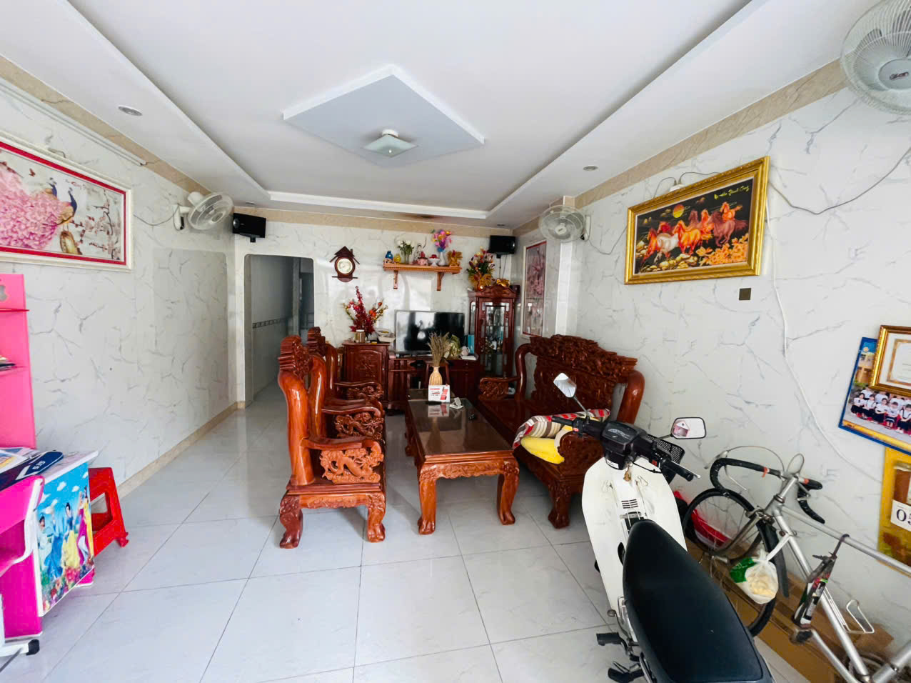 BÁN NHÀ 1T2L LÊ HỒNG PHONG - DT 90M2 SỔ HỒNG. VỊ TRÍ GẦN BIỂN THUỲ VÂN + KHU DU LỊCH