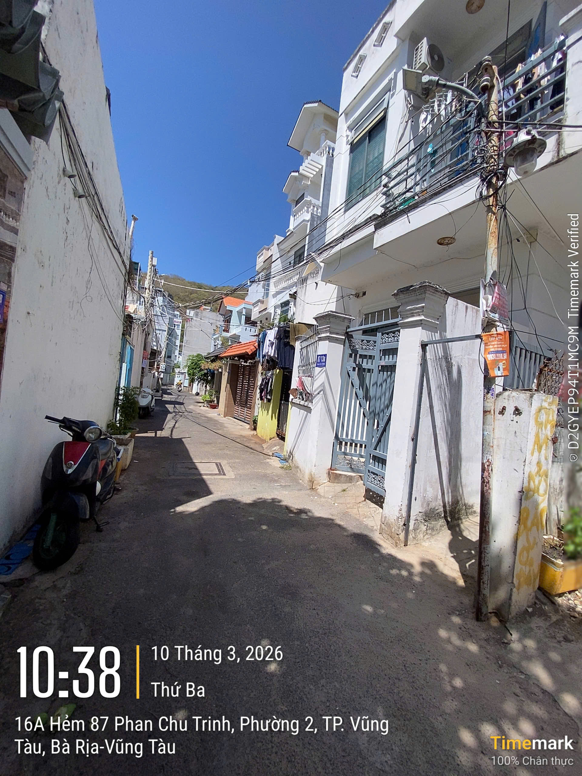 BÁN ĐẤT TRỐNG PHAN CHU TRINH, VŨNG TÀU, DIỆN TÍCH 94.6M2 KHU VỰC GẦN BIỂN, KHÁCH DU LỊCH ĐÔNG VÀ TIỀM NĂNG