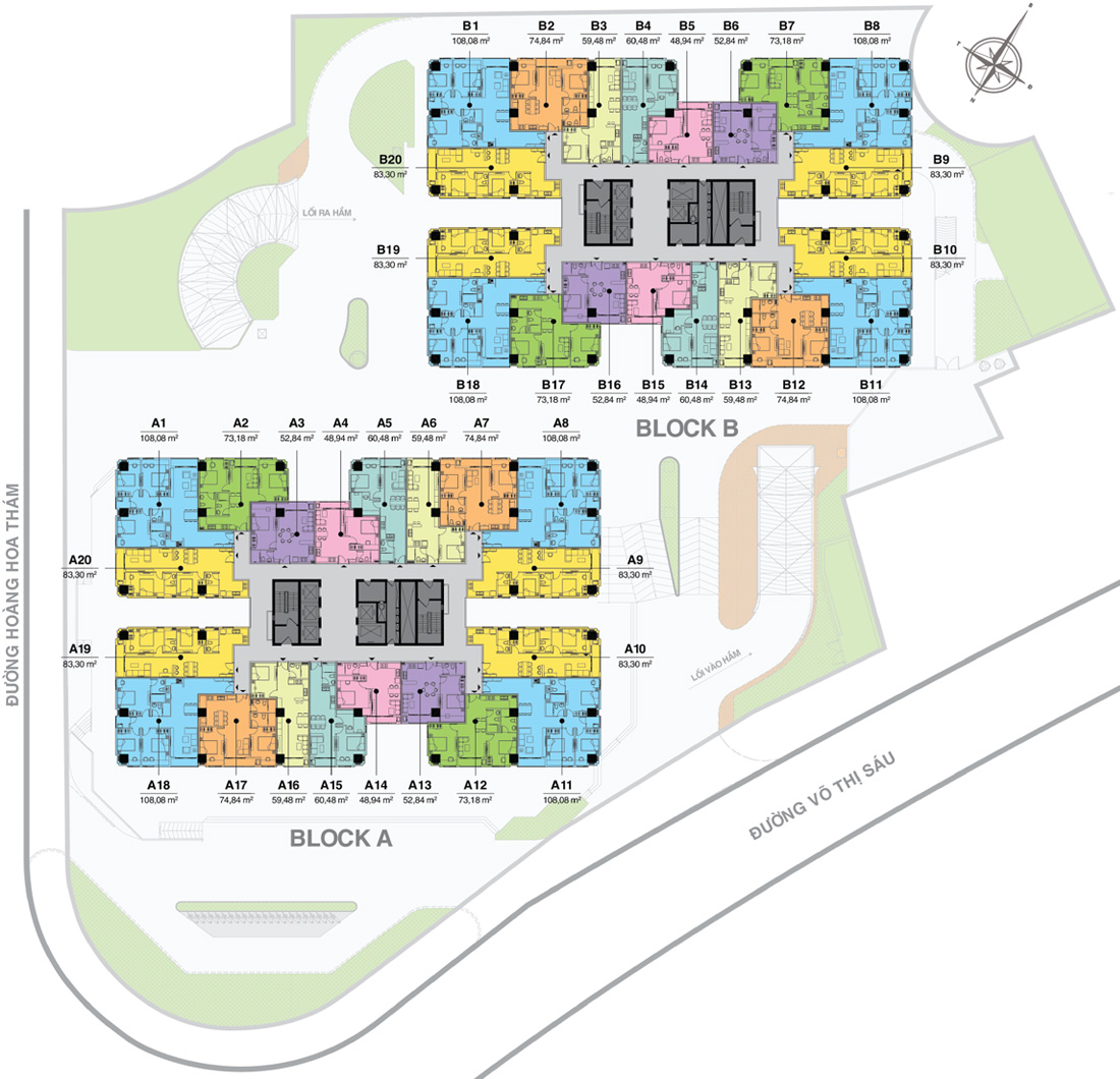 BÁN CĂN HỘ MELODY VÕ THỊ SÁU, VŨNG TÀU, DIỆN TÍCH 108M2 THIẾT KẾ NỘI THẤT SANG TRỌNG, VIEW BAN CÔNG THOÁNG MÁT