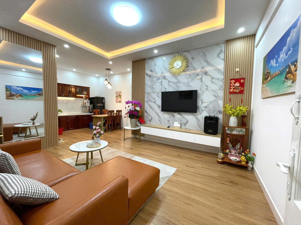 BÁN CĂN HỘ 65M2 NGAY CHUNG CƯ 15 TẦNG, VŨNG TÀU, HƯỚNG BAN CÔNG THOÁNG MÁT, THIẾT KẾ 2 PHÒNG NGỦ